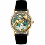 Band Fundraising Print Watch in Gold Classic P 0000010 Band Fundraising Print Watch in Gold Classic P 0000010
