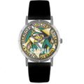 Band Fundraising Print Watch in Silver Classic R 0000010 Band Fundraising Print Watch in Silver Classic R 0000010
