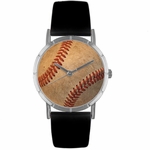 Baseball Lover Print Watch Classic Silver Style R 0840001 Baseball Lover Print Watch Classic Silver Style R 0840001
