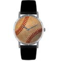 Baseball Lover Print Watch Classic Silver Style R 0840001 Baseball Lover Print Watch Classic Silver Style R 0840001