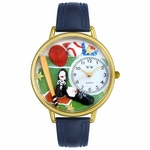 Baseball Watch in Gold or Silver Unisex G 0820007 Baseball Watch in Gold or Silver Unisex G 0820007