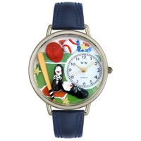 Baseball Watch in Silver Unisex U 0820007