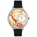 Basset Hound Watch in Silver Unisex U 0130078 Basset Hound Watch in Silver Unisex U 0130078