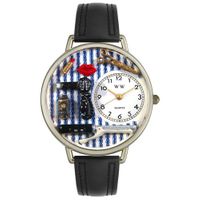 Beautician Male Watch in Silver Unisex U 0630002