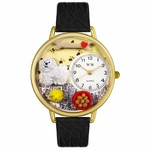 Bichon Watch in Gold or Silver Unisex G 0130010 Bichon Watch in Gold or Silver Unisex G 0130010