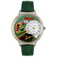 Billiards Watch in Silver Unisex U 0430006