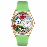Birdhouse Cat Watch Classic Gold Style C 1210009 Birdhouse Cat Watch Classic Gold Style C 1210009