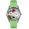 Birdhouse Cat Watch Classic Silver Style S 1210009 Birdhouse Cat Watch Classic Silver Style S 1210009