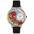 Birdhouse Cat Watch in Silver Unisex U 0120005 Birdhouse Cat Watch in Silver Unisex U 0120005