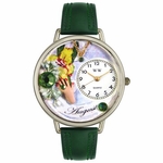 Birthstone Jewelry August Birthstone Watch in Silver Unisex U 0910008 Birthstone Jewelry August Birthstone Watch in Silver Unisex U 0910008