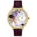 Birthstone Jewelry February Birthstone Watch in Gold or Silver Unisex G 0910002 Birthstone Jewelry February Birthstone Watch in Gold or Silver Unisex G 0910002