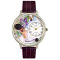 Birthstone Jewelry February Birthstone Watch in Silver Unisex U 0910002 Birthstone Jewelry February Birthstone Watch in Silver Unisex U 0910002