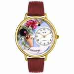 Birthstone Jewelry January Birthstone Watch in Gold or Silver Unisex G 0910001 Birthstone Jewelry January Birthstone Watch in Gold or Silver Unisex G 0910001