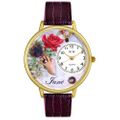 Birthstone Jewelry June Birthstone Watch in Gold or Silver Unisex G 0910006 Birthstone Jewelry June Birthstone Watch in Gold or Silver Unisex G 0910006