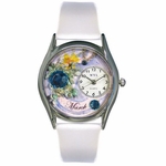 Birthstone Jewelry March Birthstone Watch Classic Silver Style S 0910003 Birthstone Jewelry March Birthstone Watch Classic Silver Style S 0910003