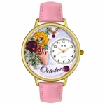Birthstone Jewelry October Birthstone Watch in Gold or Silver Unisex G 0910010 Birthstone Jewelry October Birthstone Watch in Gold or Silver Unisex G 0910010
