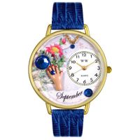 Birthstone Jewelry September Birthstone Watch in Gold or Silver Unisex G 0910009