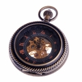 Black Dial Pocket Watch PW32