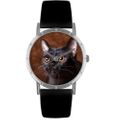 Bombay Cat Print Watch in Silver Classic R 0120037 Bombay Cat Print Watch in Silver Classic R 0120037