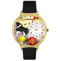 Border Collie Watch in Gold or Silver Unisex G 0130028
