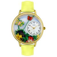 Butterflies Watch in Gold or Silver Unisex G 1210001
