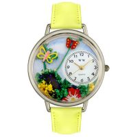 Butterflies Watch in Silver Unisex U 1210001