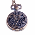 Butterfly-Bow Pendant Pocket Watch PW58 
