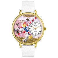 Carousel Watch in Gold or Silver Unisex G 0420003