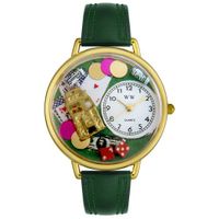 Casino Watch in Gold or Silver Unisex G 0430005