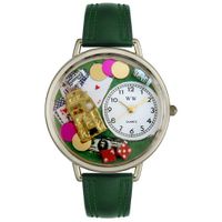 Casino Watch in Silver Unisex U 0430005