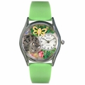 Cat Nap Watch Classic Silver Style S 0120010 Cat Nap Watch Classic Silver Style S 0120010