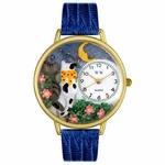 Cats Night Out Watch in Gold or Silver Unisex G 0120009 Cats Night Out Watch in Gold or Silver Unisex G 0120009