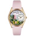 Charitable Fundraiser Time for the Cure Classic Gold Whimsical Watch C 1110002 Charitable Fundraiser Time for the Cure Classic Gold Whimsical Watch C 1110002