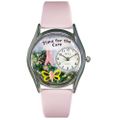 Charitable Fundraiser Time for the Cure Classic Silver Whimsical Watch S 1110002 Charitable Fundraiser Time for the Cure Classic Silver Whimsical Watch S 1110002
