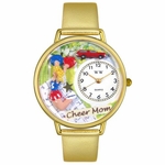 Cheer Mom Watch in Gold or Silver Unisex G 1010007 Cheer Mom Watch in Gold or Silver Unisex G 1010007