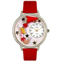 Cheerleader Watch in Silver Unisex U 0820015