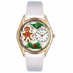 Christmas Gingerbread Watch Classic Gold Style C 1220006 Christmas Gingerbread Watch Classic Gold Style C 1220006