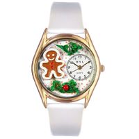 Christmas Gingerbread Watch Classic Gold Style C 1220006