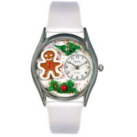 Christmas Gingerbread Watch Classic Silver Style S 1220006