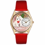 Christmas Puppy Watch Classic Gold Style C 1221010 Christmas Puppy Watch Classic Gold Style C 1221010