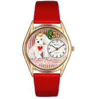 Christmas Puppy Watch Classic Gold Style C 1221010
