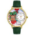 Christmas Reindeer Watch in Gold or Silver Unisex G 1220012 Christmas Reindeer Watch in Gold or Silver Unisex G 1220012