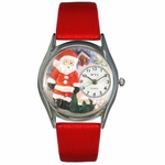 Christmas Santa Claus Watch Classic Silver Style S 1221001 Christmas Santa Claus Watch Classic Silver Style S 1221001