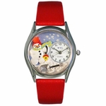 Christmas Snowman Watch Classic Silver Style S 1220004 Christmas Snowman Watch Classic Silver Style S 1220004