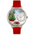Christmas Tree Watch in Silver Unisex U 1220002 Christmas Tree Watch in Silver Unisex U 1220002
