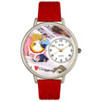 Clogging Watch in Silver Unisex U 0510010