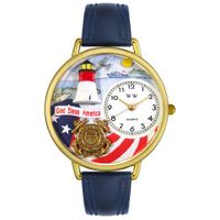 Coast Guard Watch in Gold or Silver Unisex G 1220027