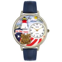 Coast Guard Watch in Gold or Silver Unisex U 1220027