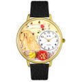 Cocker Spaniel Watch in Gold or Silver Unisex G 0130027 Cocker Spaniel Watch in Gold or Silver Unisex G 0130027