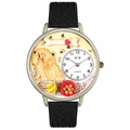 Cocker Spaniel Watch in Silver Unisex U 0130027 Cocker Spaniel Watch in Silver Unisex U 0130027